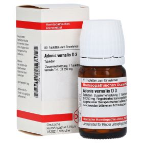 ADONIS VERNALIS D 3 Tabletten – PZN 2624360 (PZN 2624360) из Германии