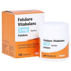 Folsäure Vitabalans 5mg – PZN 16777127 (PZN 16777127) из Германии