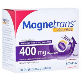 MAGNETRANS duo-aktiv 400 mg Sticks – PZN 14367603 (PZN 14367603) из Германии