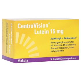CENTROVISION Lutein 15 mg Kapseln – PZN 15401302 (PZN 15401302) из Германии