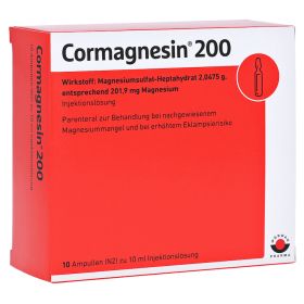 Cormagnesin 200 – PZN 4652395 (PZN 4652395) из Германии