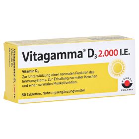 Vitagamma D3 2.000 I.E. Vitamin D3 NEM – PZN 10751061 (PZN 10751061) из Германии