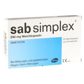 sab simplex bei Blähungen und gasbedingten Magen-Darm-Störungen – PZN 9422553 (PZN 9422553) из Германии
