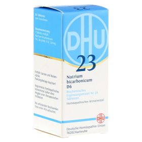BIOCHEMIE DHU 23 Natrium bicarbonicum D 6 Tabl. – PZN 1196407 (PZN 1196407) из Германии