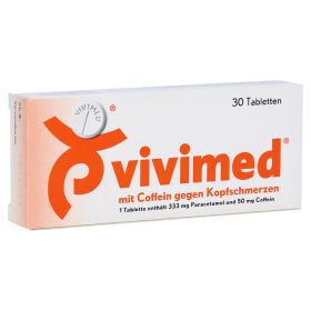 Vivimed mit Coffein gegen Kopfschmerzen – PZN 410330 (PZN 410330) из Германии