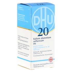BIOCHEMIE DHU 20 Kalium alum.sulfur.D 6 Tabletten – PZN 1196212 (PZN 1196212) из Германии