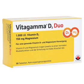 VITAGAMMA D3 Duo 1.000 I.E Vit.D3 150mg Magnes.NEM – PZN 11141175 (PZN 11141175) из Германии