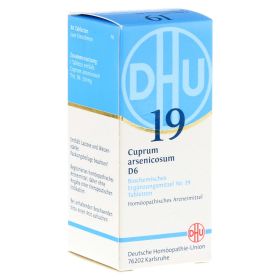 BIOCHEMIE DHU 19 Cuprum arsenicosum D 6 Tabletten – PZN 1196152 (PZN 1196152) из Германии