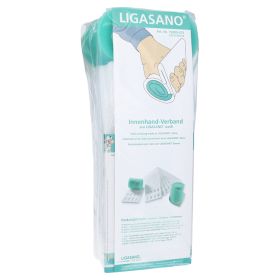 LIGASANO Innenhand-Verb.unster.10St weiß+2St grün – PZN 7235516 (PZN 7235516) из Германии