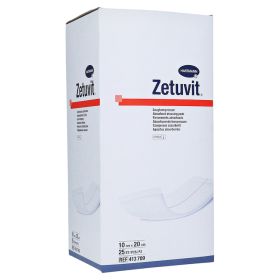 ZETUVIT Saugkompressen steril 10x20 cm – PZN 2724340 (PZN 2724340) из Германии
