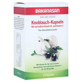 BAKANASAN Knoblauch-Kapseln – PZN 11617376 (PZN 11617376) из Германии
