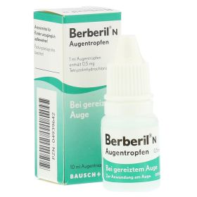 Berberil N Augentropfen – PZN 4939642 (PZN 4939642) из Германии