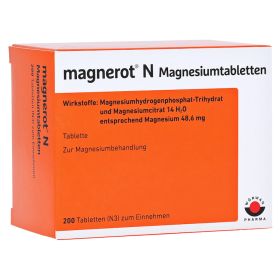 Magnerot N Magnesiumtabletten – PZN 6963366 (PZN 6963366) из Германии