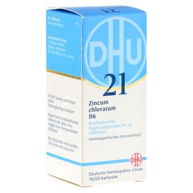 BIOCHEMIE DHU 21 Zincum chloratum D 6 Tabletten – PZN 1196270 (PZN 1196270) из Германии