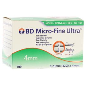 BD MICRO-FINE ULTRA Pen-Nadeln 0,23x4 mm – PZN 10914942 (PZN 10914942) из Германии
