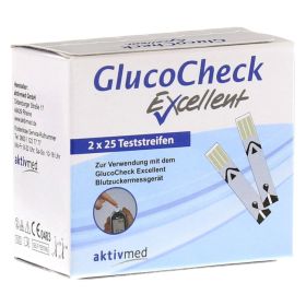 Gluco Check Excellent Teststreifen – PZN 9121082 (PZN 9121082) из Германии