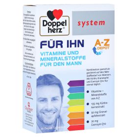 Doppelherz system FÜR IHN Vitamine und Mineralstoffe für den Mann – PZN 10131861 (PZN 10131861) из Германии