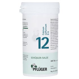 BIOCHEMIE Pflüger 12 Calcium sulfuricum D 6 Tabl. – PZN 6320740 (PZN 6320740) из Германии