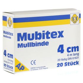 MUBITEX Mullbinden 4 cm ohne Cello – PZN 3497857 (PZN 3497857) из Германии