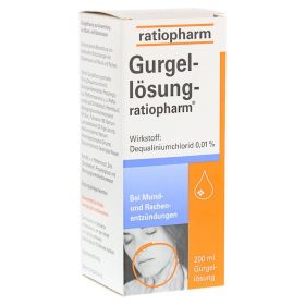 Gurgellösung-ratiopharm – PZN 4829758 (PZN 4829758) из Германии