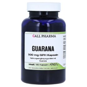 GUARANA 500 mg GPH Kapseln – PZN 9786404 (PZN 9786404) из Германии