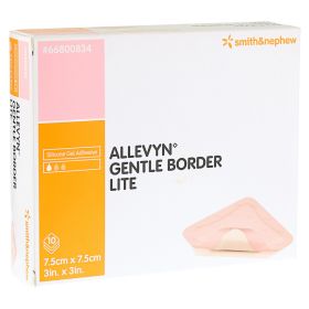 ALLEVYN Gentle Border Lite 7,5x7,5 cm Schaumverb. – PZN 10274939 (PZN 10274939) из Германии