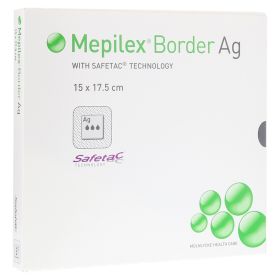 MEPILEX Border Ag Schaumverb.15x17,5 cm steril – PZN 1416978 (PZN 1416978) из Германии