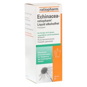 Echinacea-ratiopharm Liquid alkoholfrei – PZN 1581950 (PZN 1581950) из Германии