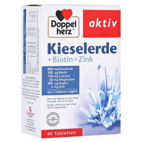 Doppelherz aktiv Kieselerde + Biotin + Zink – PZN 9005714 (PZN 9005714) из Германии