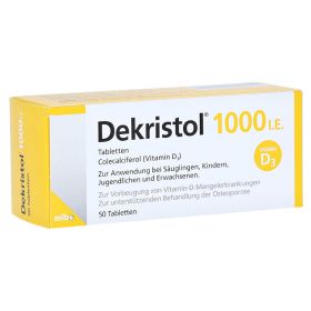 Dekristol 1000 I.E. – PZN 10068944 (PZN 10068944) из Германии