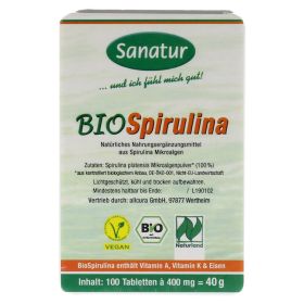 SPIRULINA BIO Tabletten – PZN 3236803 (PZN 3236803) из Германии