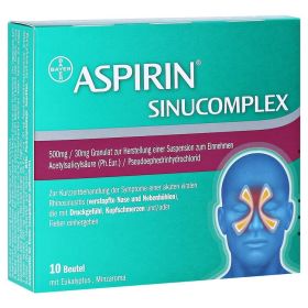 ASPIRIN SINUCOMPLEX – PZN 14036711 (PZN 14036711) из Германии