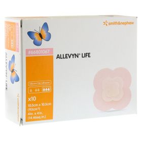 ALLEVYN Life 10,3x10,3 cm Silikonschaumverband – PZN 3725838 (PZN 3725838) из Германии