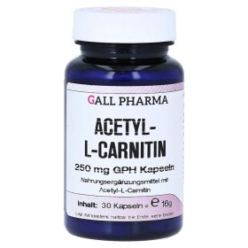 ACETYL-L-CARNITIN 250 mg Kapseln – PZN 2367325 (PZN 2367325) из Германии