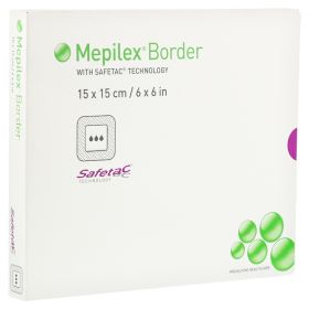 MEPILEX Border Schaumverband 15x15 cm – PZN 7577151 (PZN 7577151) из Германии