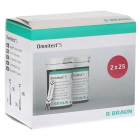 OMNITEST 5 Blutzucker Teststreifen – PZN 10549885 (PZN 10549885) из Германии