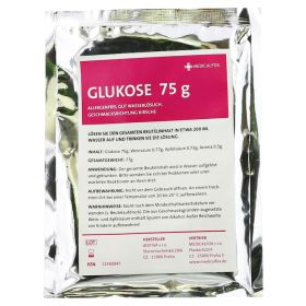 GLUKOSE 75 g Kirsch Plv.z.Her.e.Lsg.z.Einnehmen – PZN 11540047 (PZN 11540047) из Германии