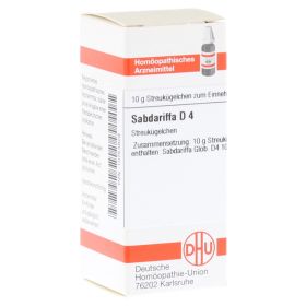 SABDARIFFA D 4 Globuli – PZN 10753829 (PZN 10753829) из Германии
