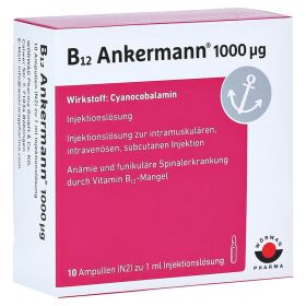 B12 Ankermann 1.000 g Ampullen – PZN 97040 (PZN 97040) из Германии
