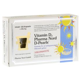 VITAMIN D3 PHARMA Nord 20 µg Kapseln – PZN 6558789 (PZN 6558789) из Германии