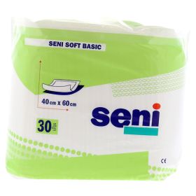 SENI Soft Basic Bettschutzunterlage 40x60 cm – PZN 6846703 (PZN 6846703) из Германии