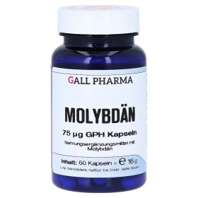 MOLYBDÄN 75 µg GPH Kapseln – PZN 4591096 (PZN 4591096) из Германии