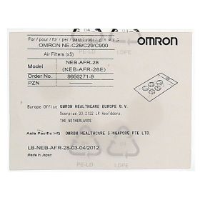 OMRON Vernebler Luftfilter f.C28/29 – PZN 695657 (PZN 695657) из Германии