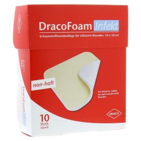 DRACOFOAM Infekt Schaumst.Wundauf.10x10 cm – PZN 10317614 (PZN 10317614) из Германии