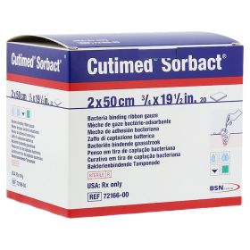 CUTIMED Sorbact Tamponaden 2x50 cm – PZN 11660461 (PZN 11660461) из Германии
