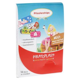 PIRATOPLAST Mädchen Pflasterstrips 3 Größen – PZN 11519455 (PZN 11519455) из Германии
