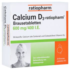 Calcium D3-ratiopharm 600mg/400 I.E. – PZN 3659739 (PZN 3659739) из Германии