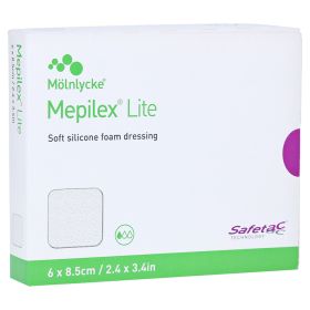 MEPILEX Lite Schaumverband 6x8,5 cm steril – PZN 13390646 (PZN 13390646) из Германии