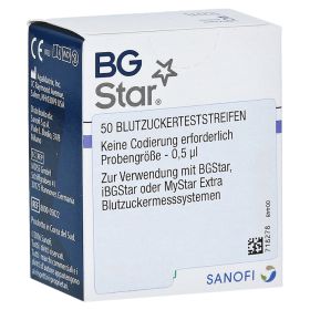 BGSTAR Teststreifen – PZN 10843403 (PZN 10843403) из Германии