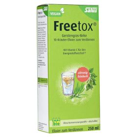 FREETOX Gerstengras-Birke 10-Kräuter-Elixier Bio – PZN 5747301 (PZN 5747301) из Германии